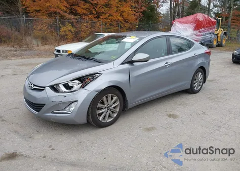 2016 Hyundai Elantra Se from USA, damaged, VIN 5NPDH4AE5GH692183